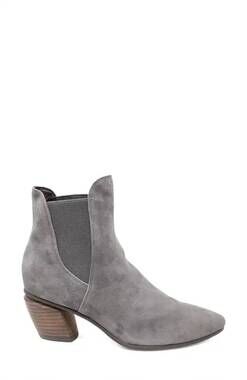 NEW DJANGO & JULIETTE women's jinks leather ankle boots in chocolate suede